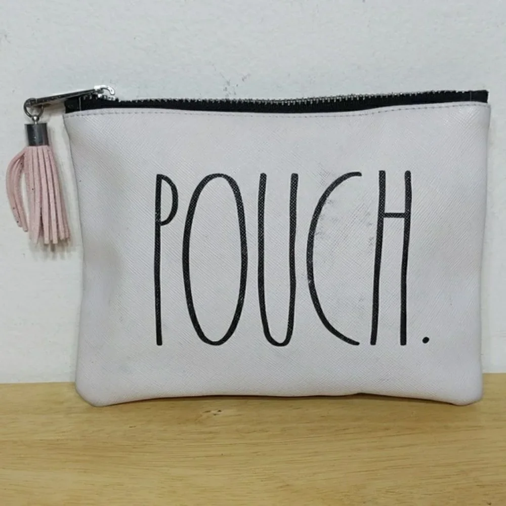 Rae Dunn Pouch Zippered Bag Cosmetic Bag